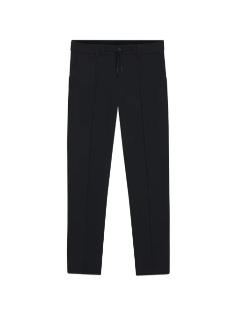 BOSS drawstring-waist pintuck-detail trousers