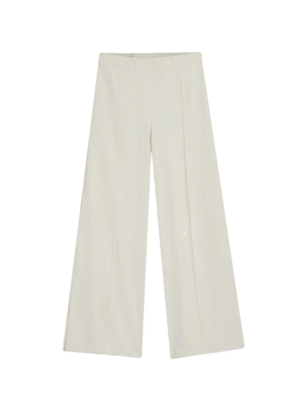 BOSS pressed-crease wide-leg trousers - Nude