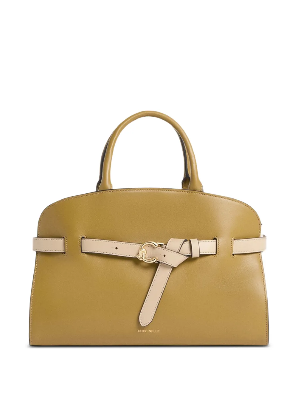 Coccinelle medium Sabine leather shoulder bag - Verde