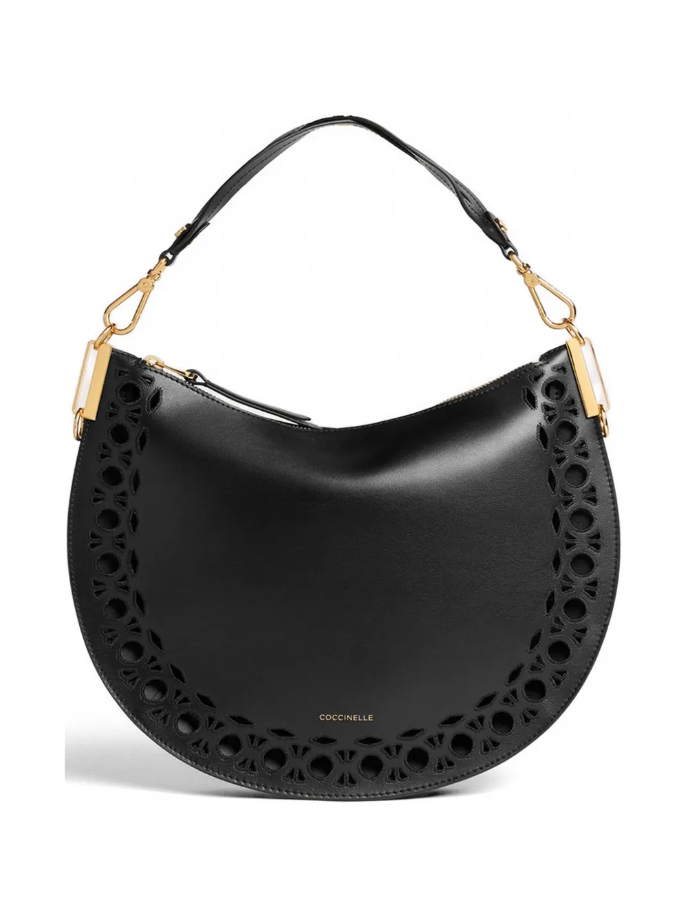 Coccinelle medium Sunup leather shoulder bag - Nero