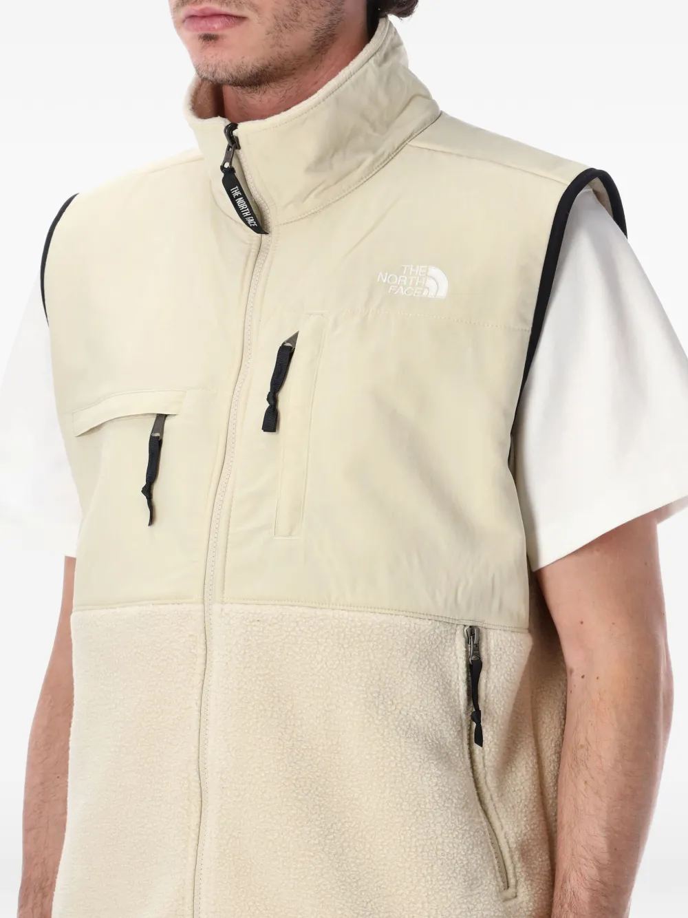 The North Face Bodywarmer met vlakken Beige