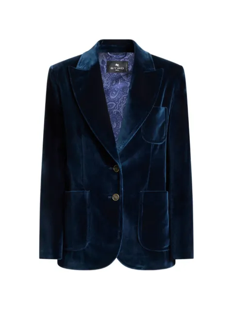 ETRO stretch velvet jacket
