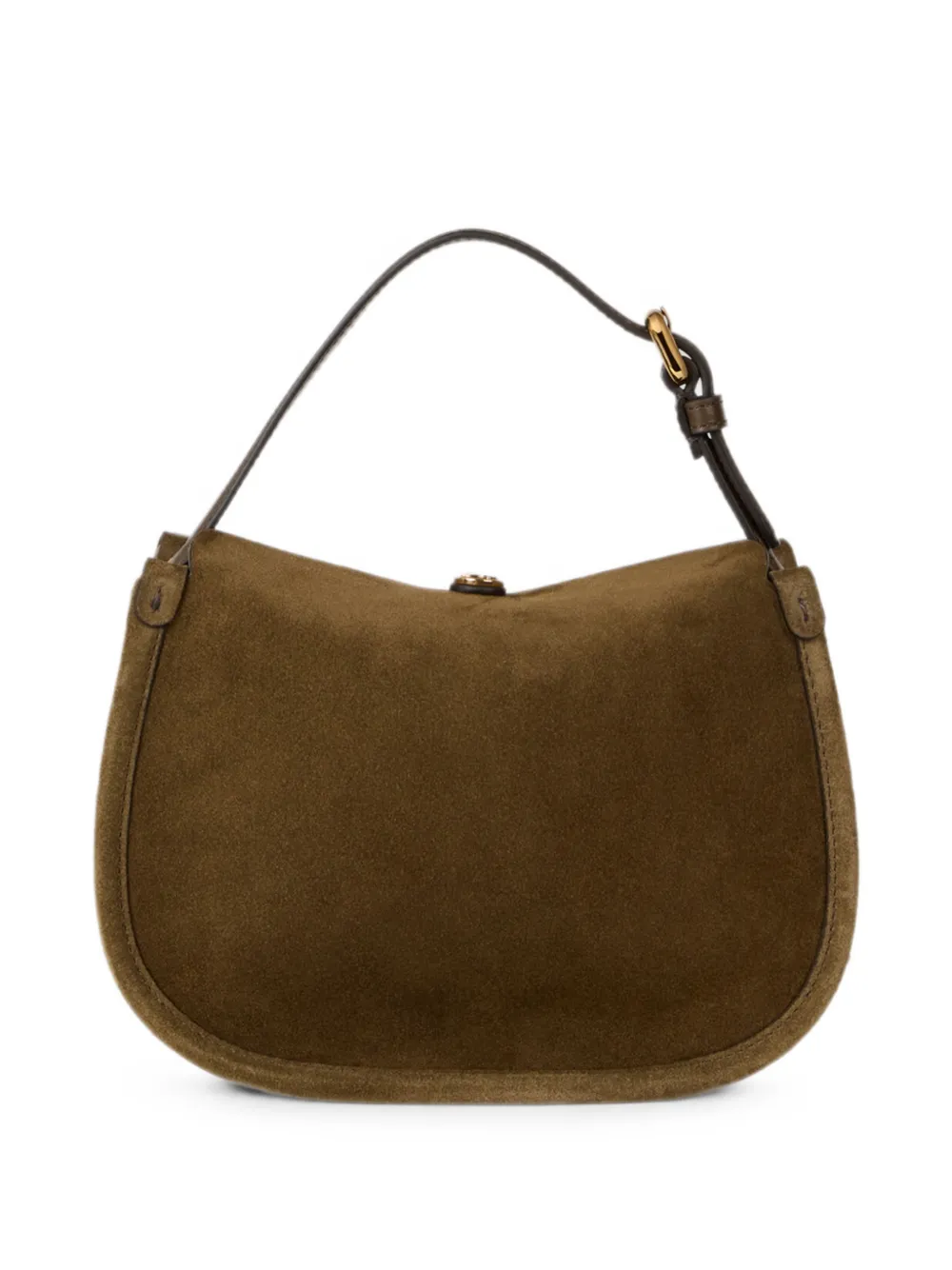 ETRO Kleine Pony suède tas Groen
