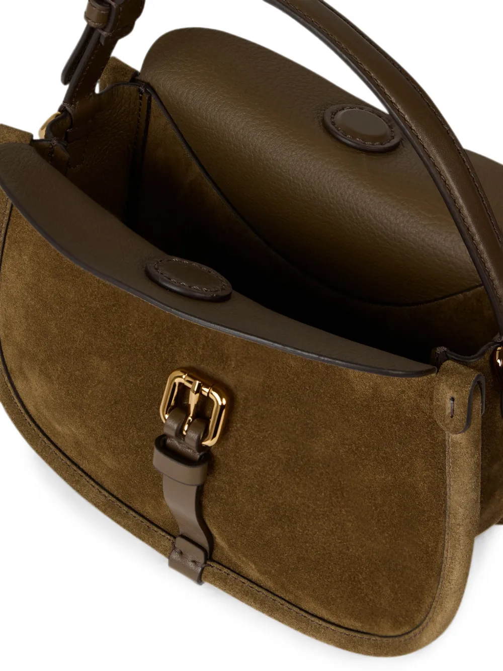 ETRO Kleine Pony suède tas Groen