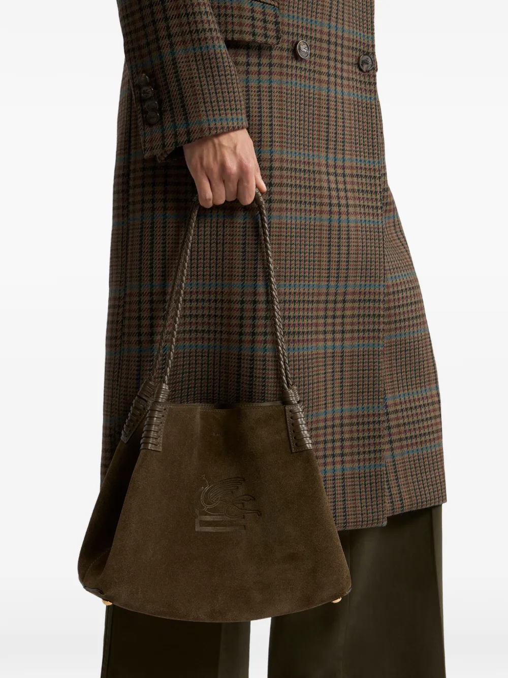ETRO Libra medium schoudertas Bruin
