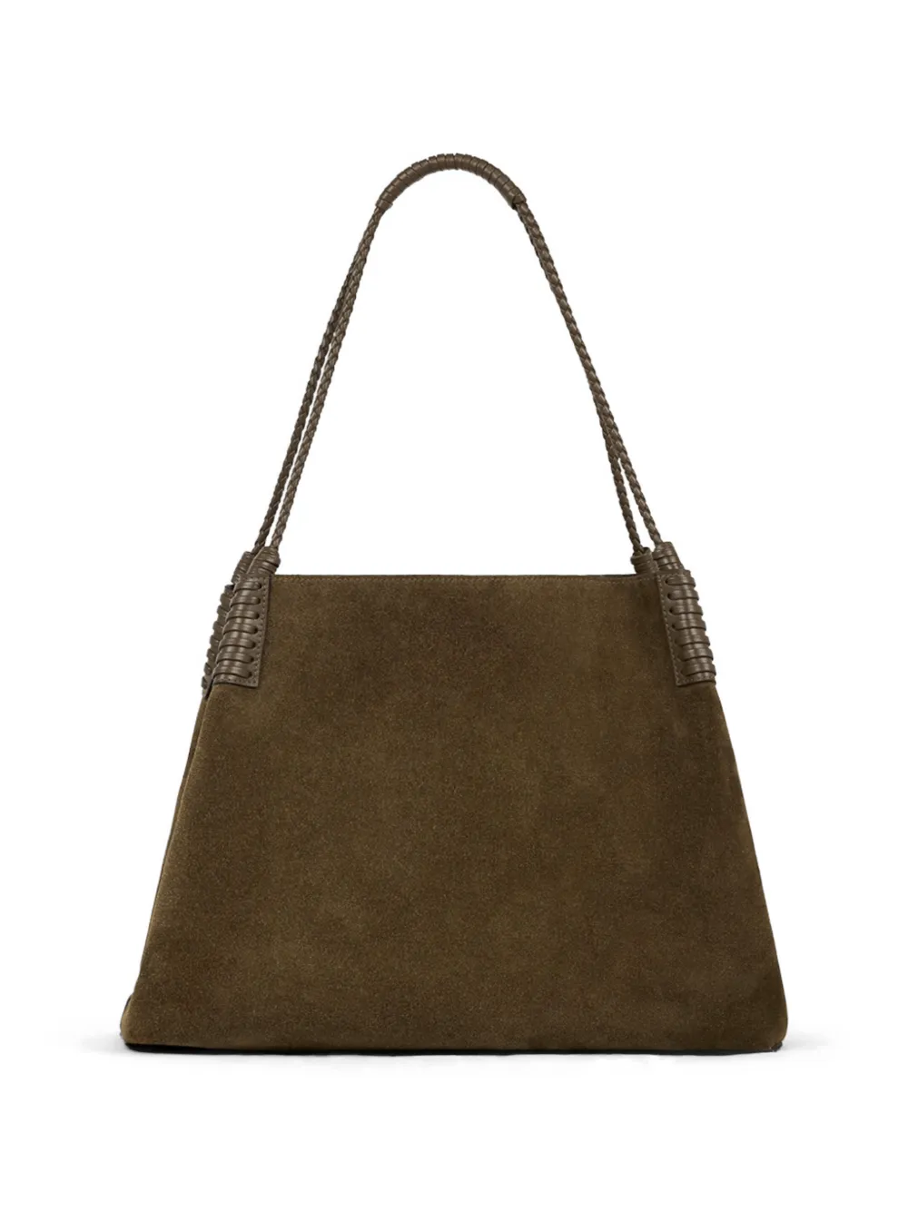 ETRO Grote Libra suède shopper Groen