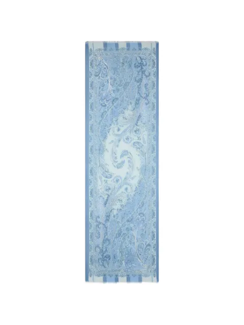 ETRO Foulard in seta con motivo a fiori