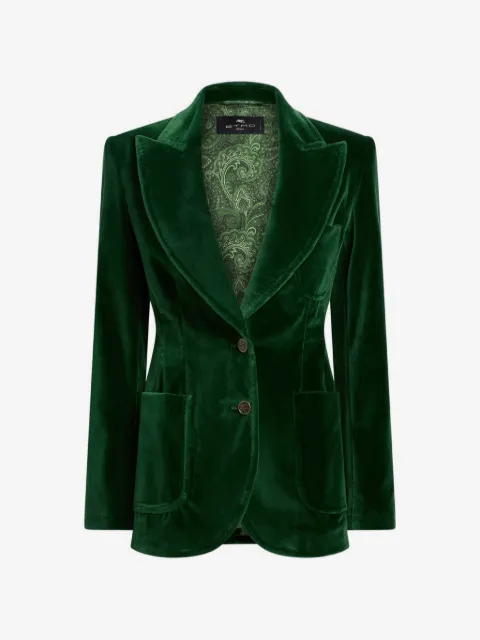ETRO бархатный жакет