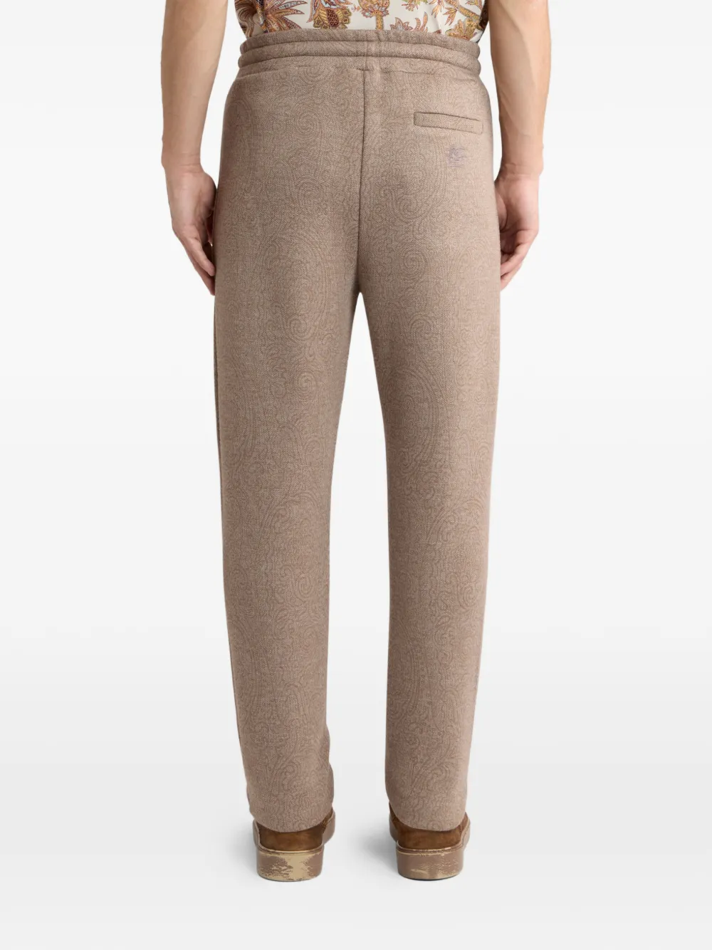 ETRO Trainingsbroek met Arnica-jacquard Bruin