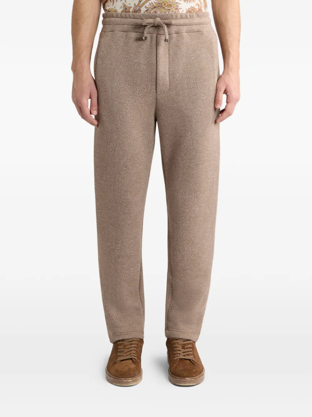 ETRO Trainingsbroek met Arnica-jacquard Bruin