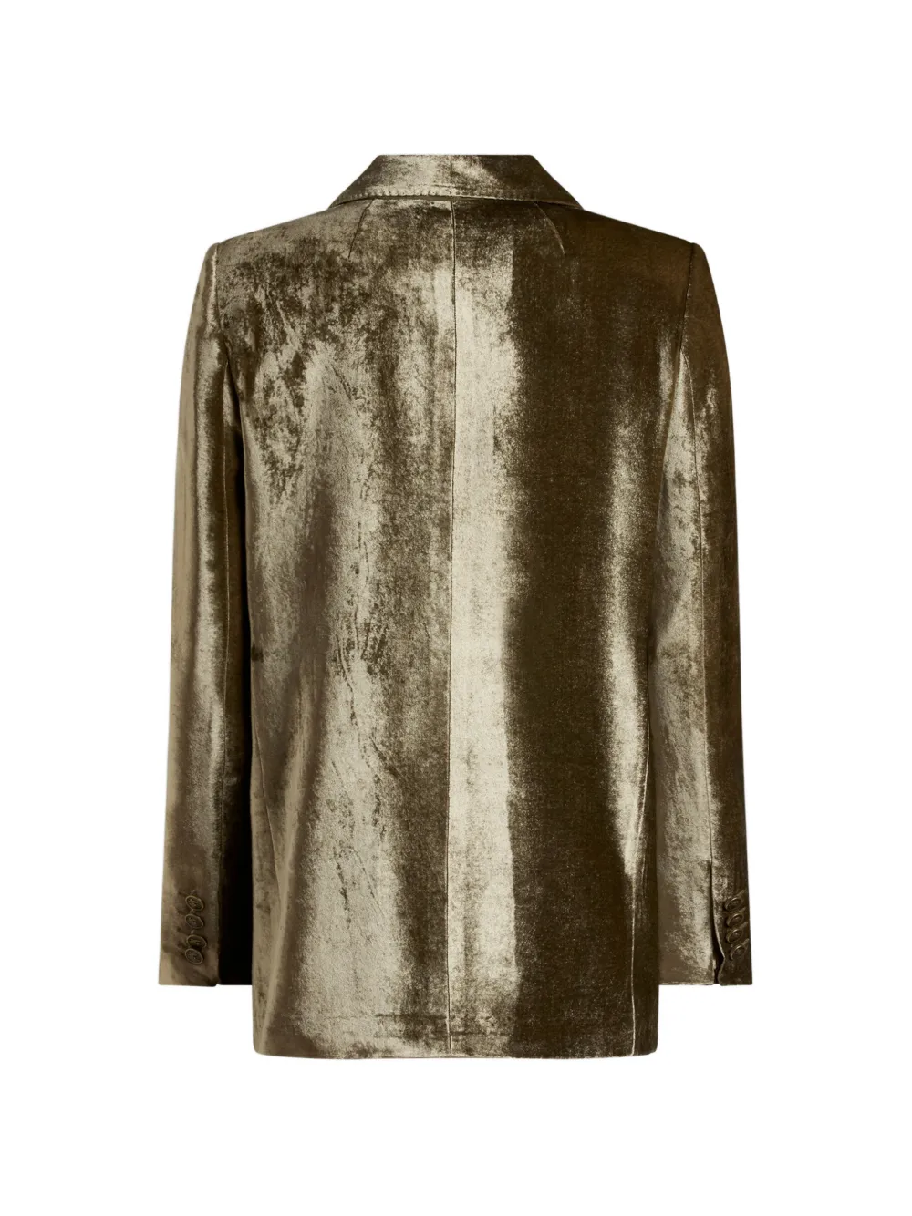 ETRO Fluwelen jack Groen
