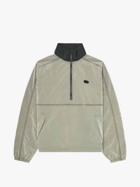 Diesel nylon jacket with crinkle effect