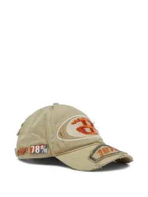 Diesel C-Seymon ダメージ キャップ | ブルー | FARFETCH JP