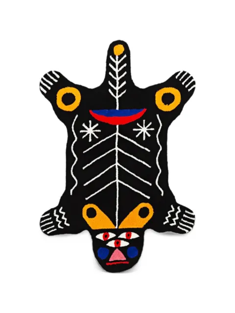 Qeeboo Kinotto graphic-print rug