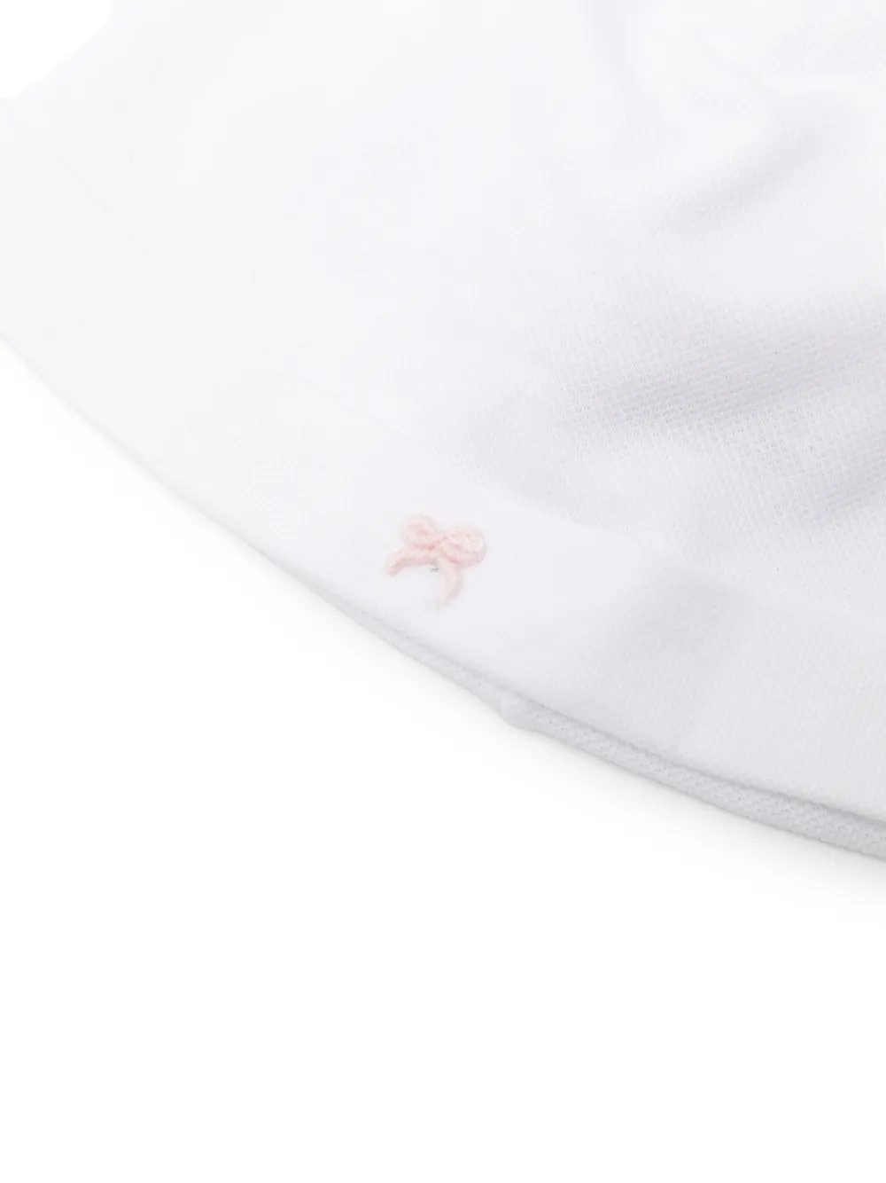 La Stupenderia Muts met strikdetail Wit