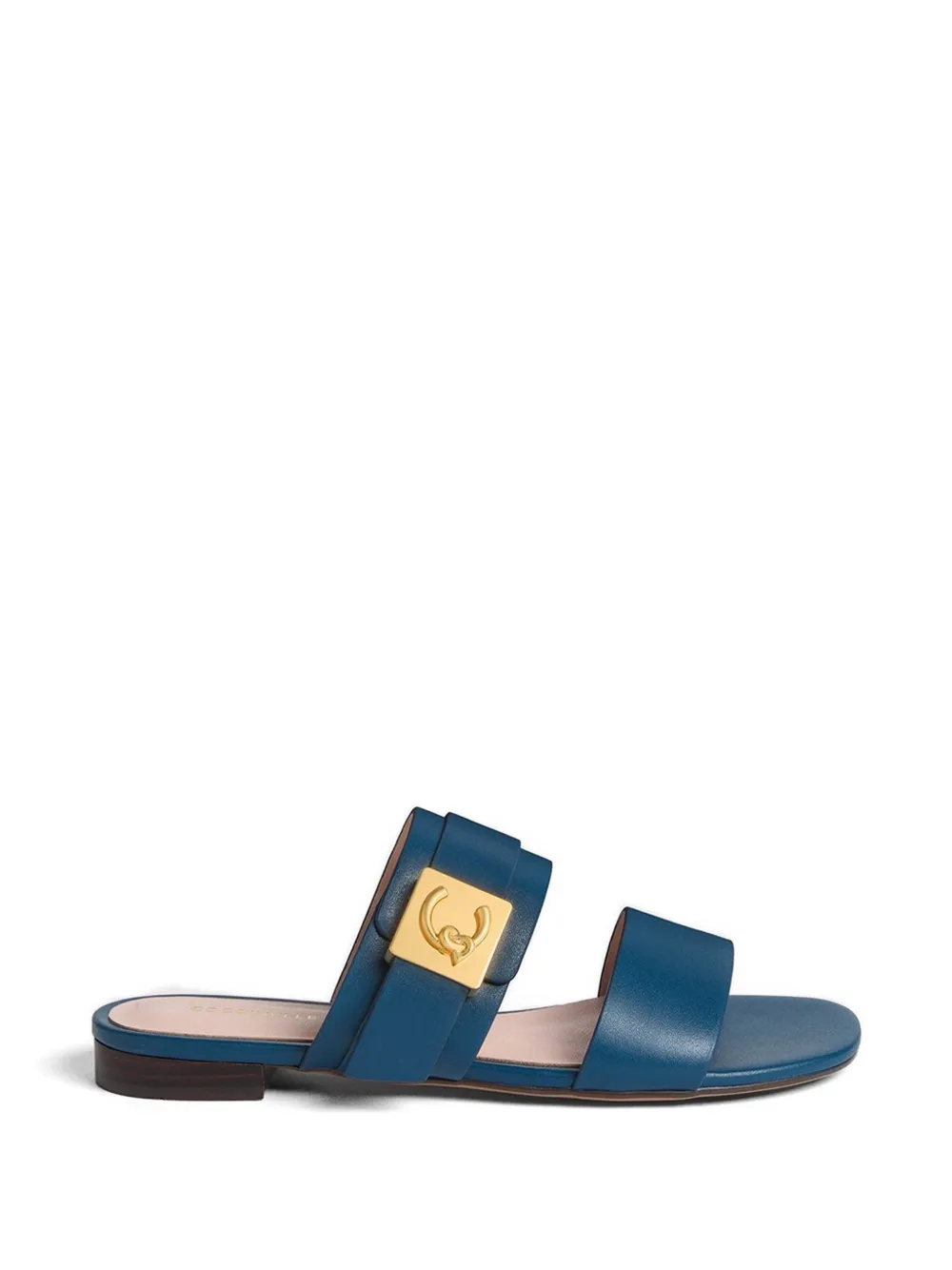 Coccinelle C-Me Lock double-strap sandals - Blue