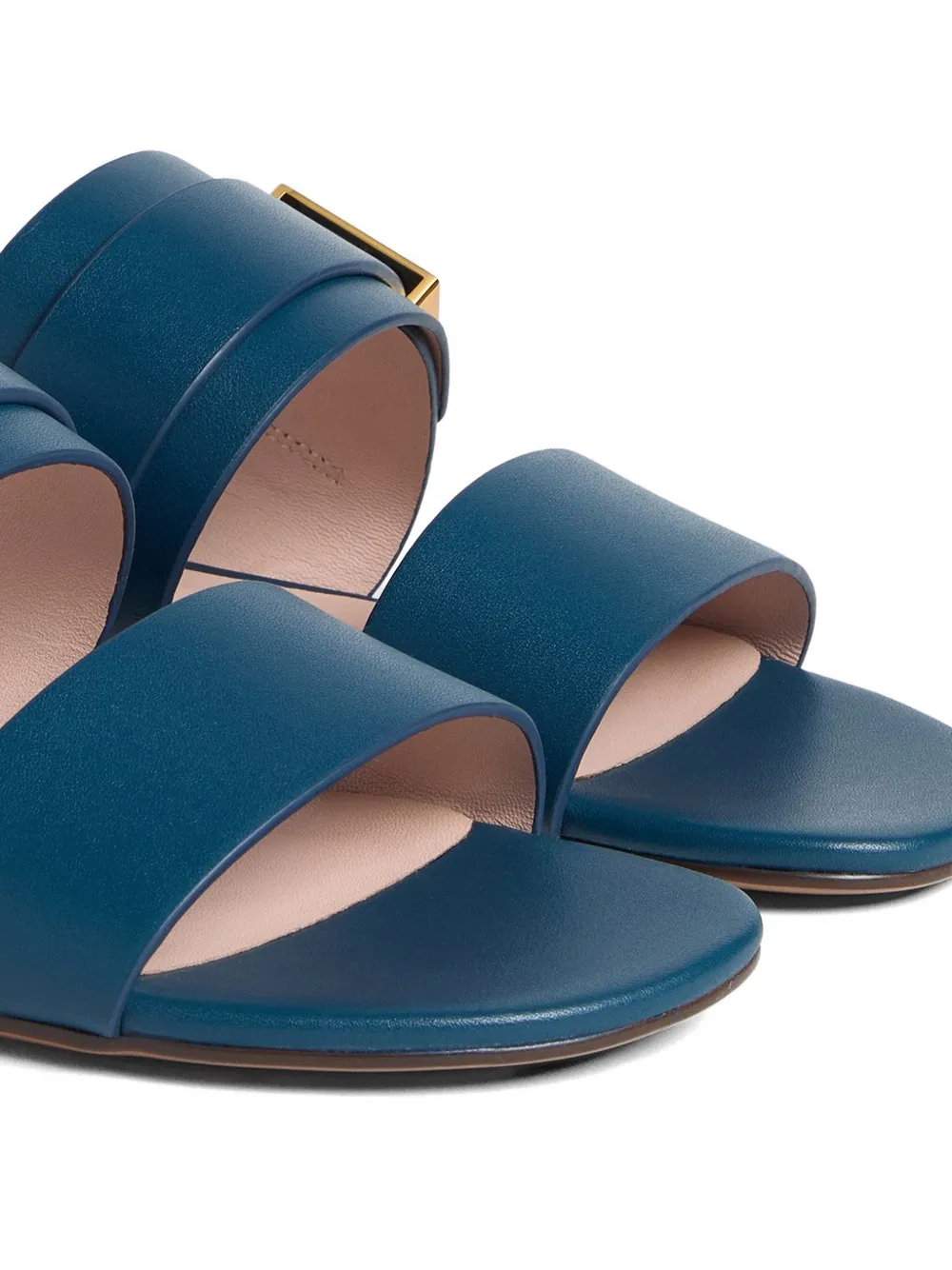 Coccinelle C-Me Lock sandalen met dubbele bandjes Blauw
