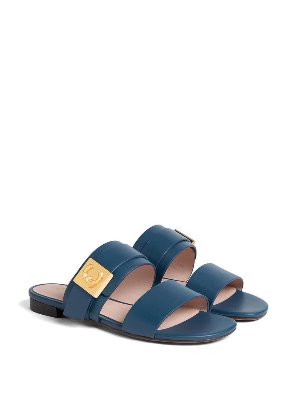 Coccinelle C-Me Lock sandalen met dubbele bandjes Blauw