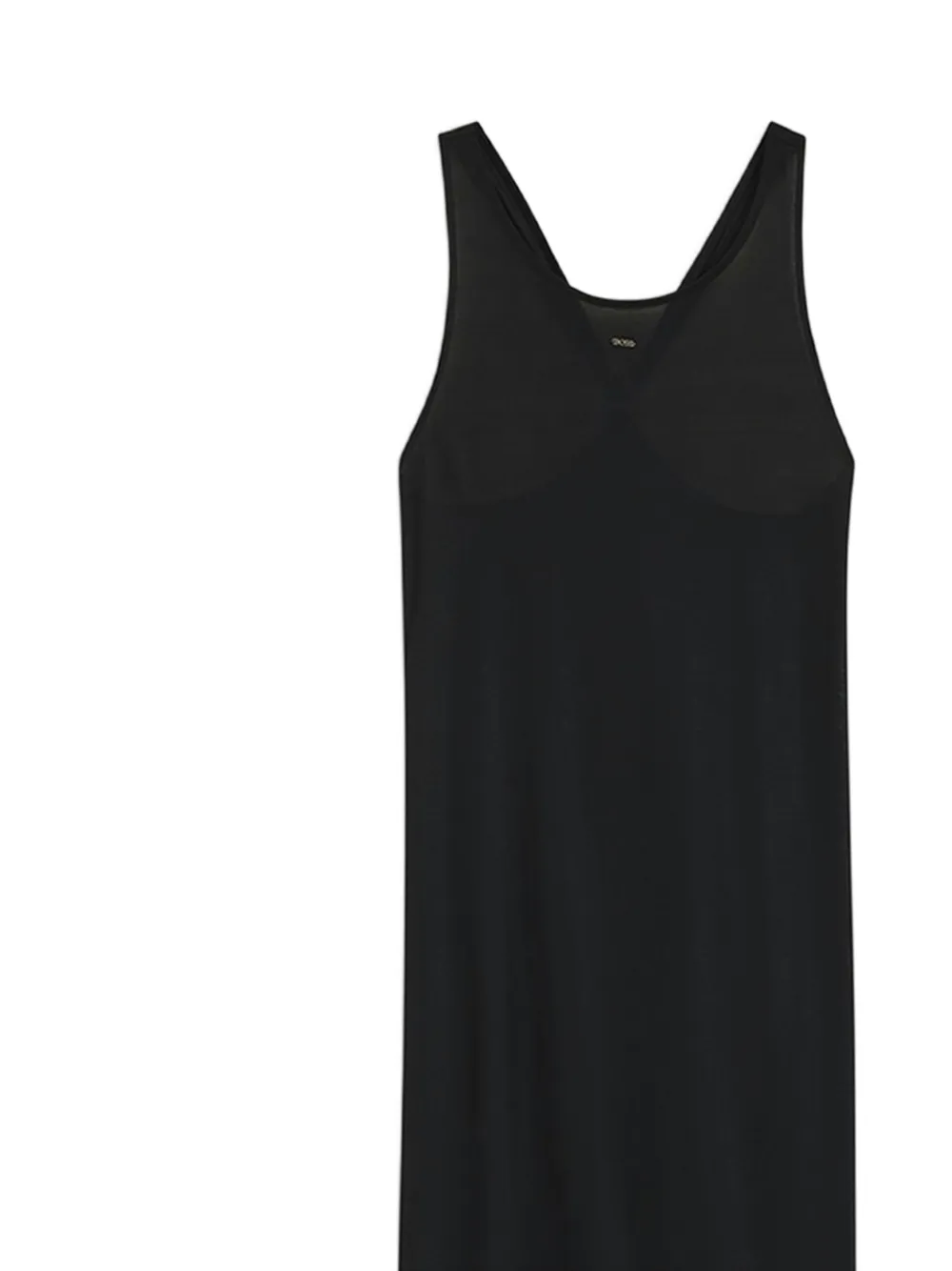  Boss Vestido Con Espalda Retorcida - Negro 