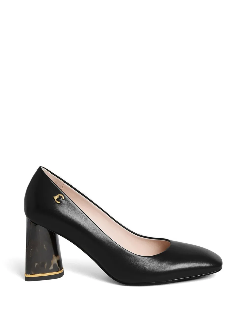 Coccinelle C-Everyday block-heel pumps - Nero