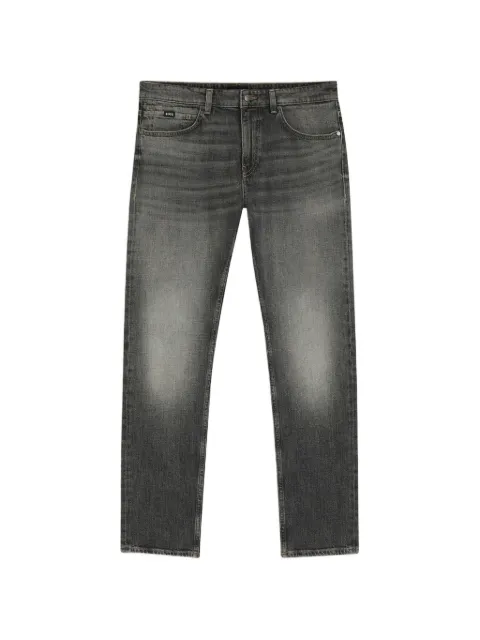 BOSS faded slim-fit jeans