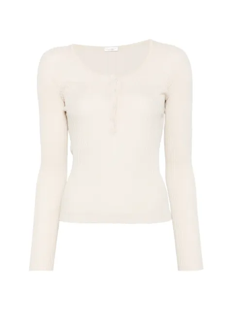 Roberto Collina ribbed-knit T-shirt