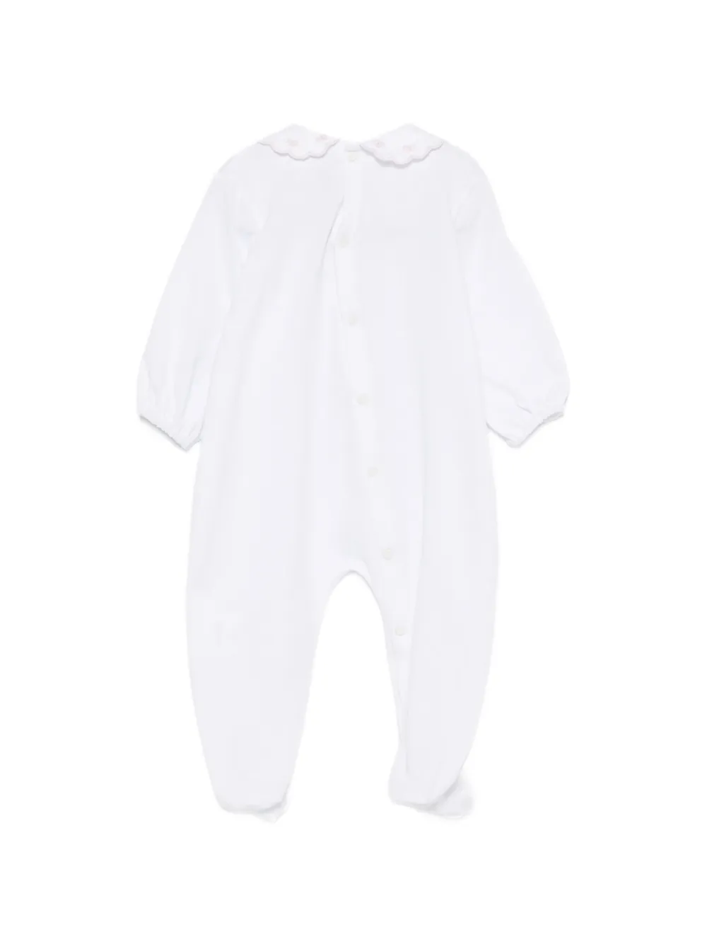 La Stupenderia Pyjama met gewelfde kraag Wit