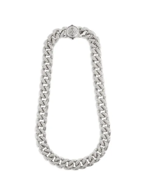 Emanuele Bicocchi studded curb-chain necklace