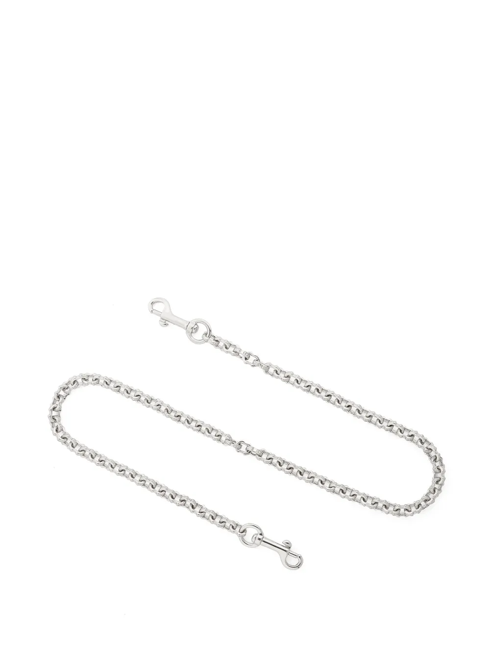 Emanuele Bicocchi pyramid-stud anchor wallet chain - Argento