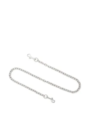 WERKSTATT:MÜNCHEN Name Plate Silver Keyring | Silver | FARFETCH ID