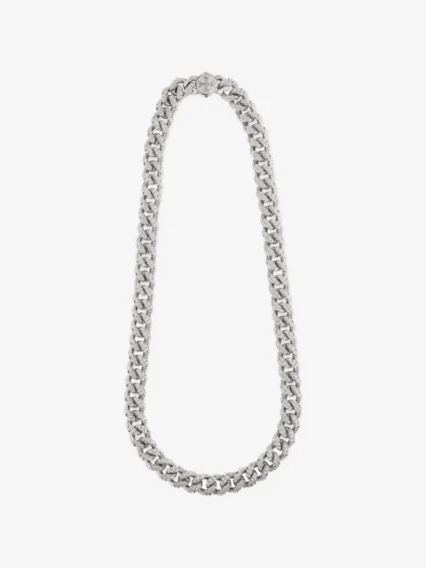 Emanuele Bicocchi studded curb-chain necklace