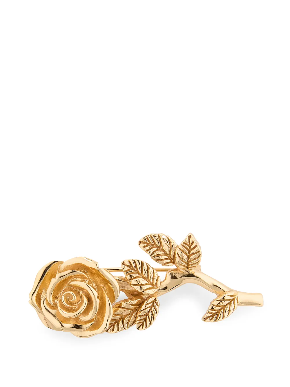 Emanuele Bicocchi rose-motif brooch - Oro