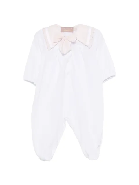 La Stupenderia bow-detail romper