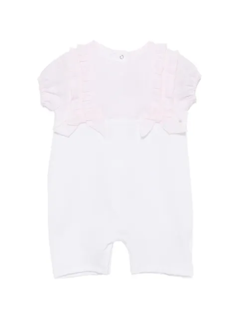 La Stupenderia bow-detail romper