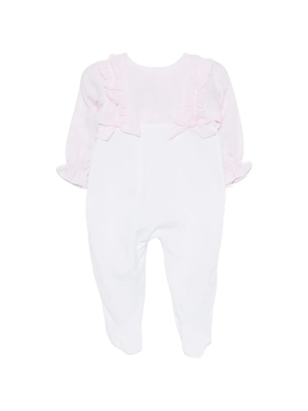La Stupenderia bow-detail pajamas - Bianco
