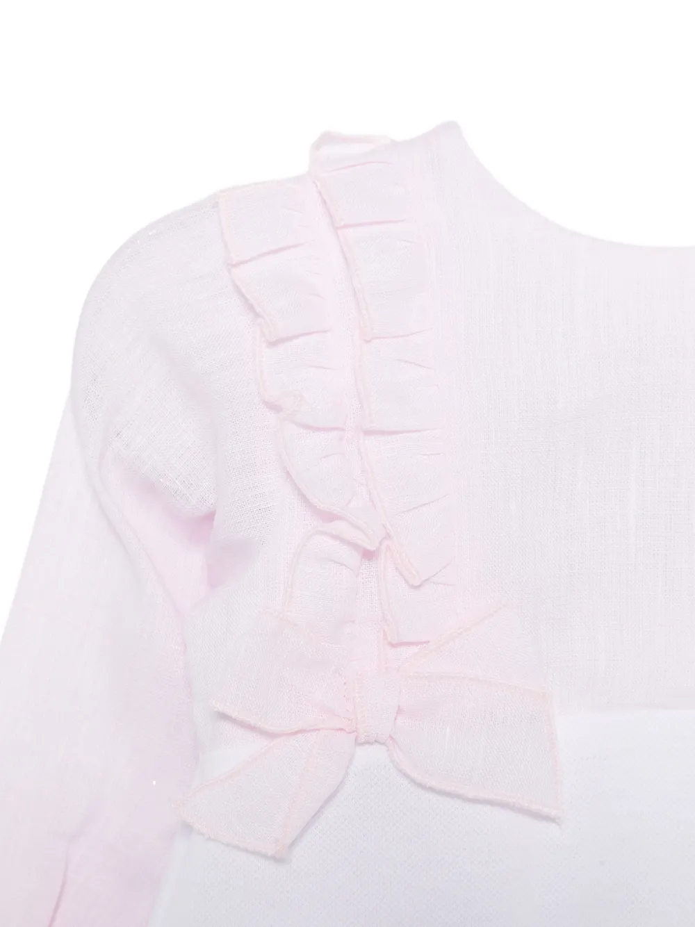 La Stupenderia Romper met strikdetail Wit