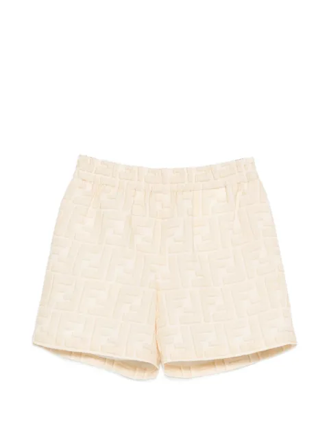 Fendi Kids logo-print shorts