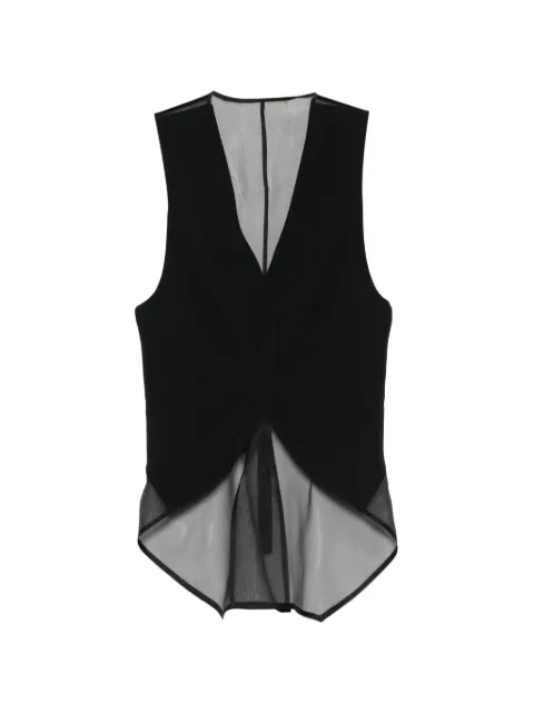 Emporio Armani 半透明拼接西式马甲