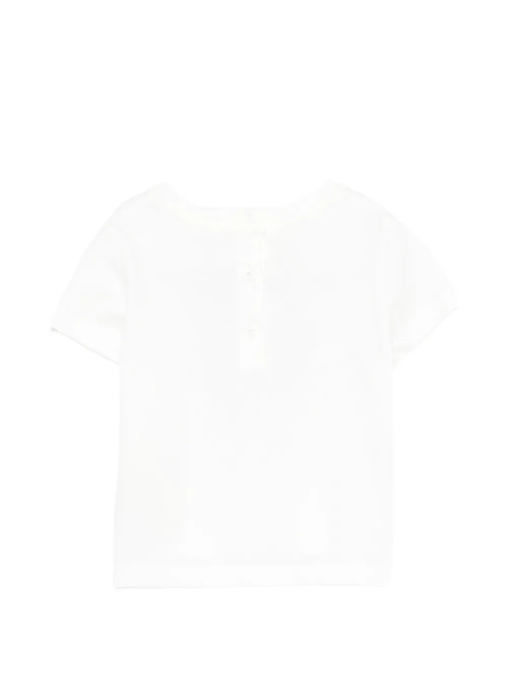 Fendi Kids FF T-shirt met logo-print Wit