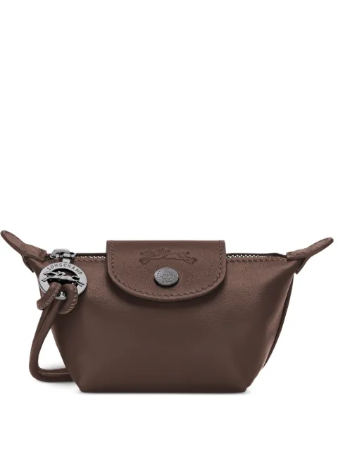 Longchamp Le Pliage Xtra leather coin purse