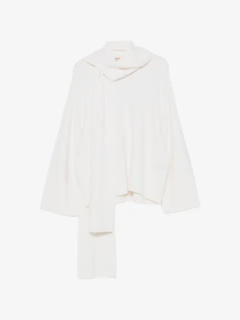 Barbara Bui scarf-detail sweater