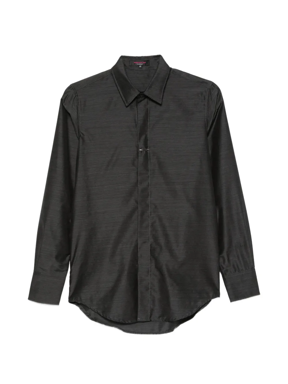 Barbara Bui pierced-detail long-sleeve shirt - Grey