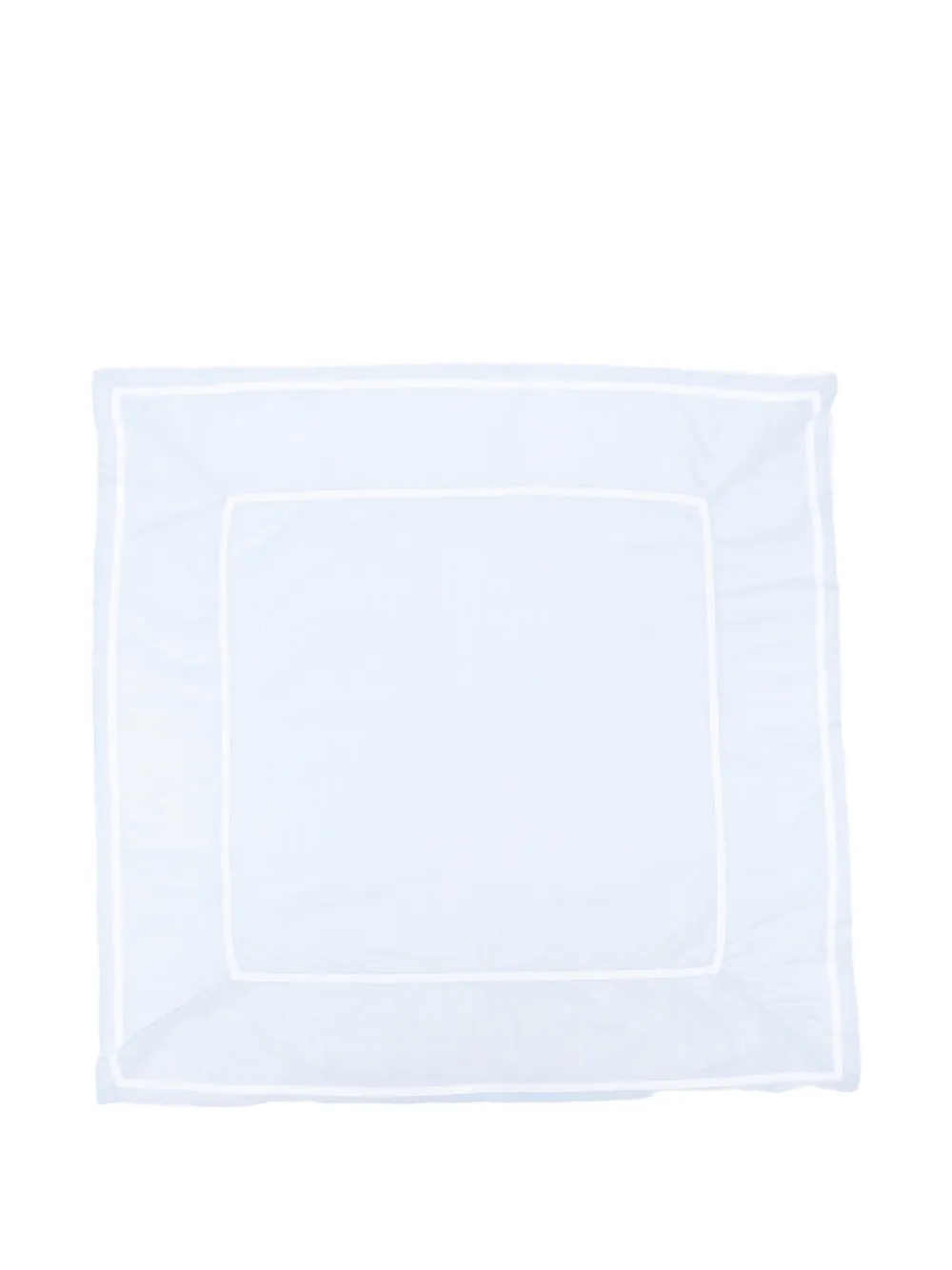 La Stupenderia stripe-detail blanket - Blu