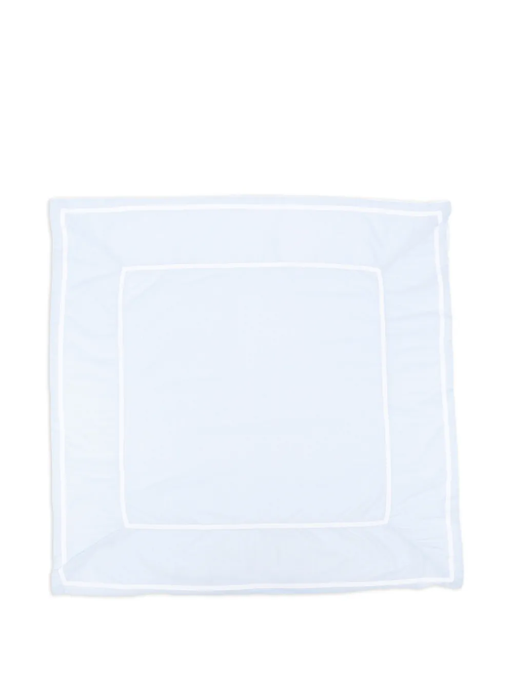 La Stupenderia stripe-detail blanket - Blu