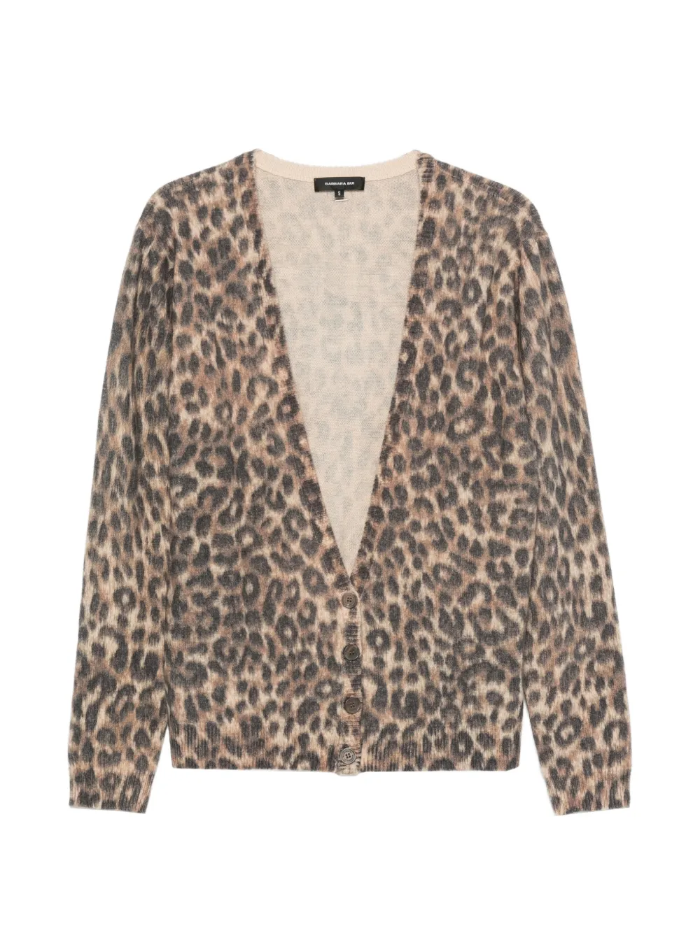 Barbara Bui leopard-print cardigan - Marrone