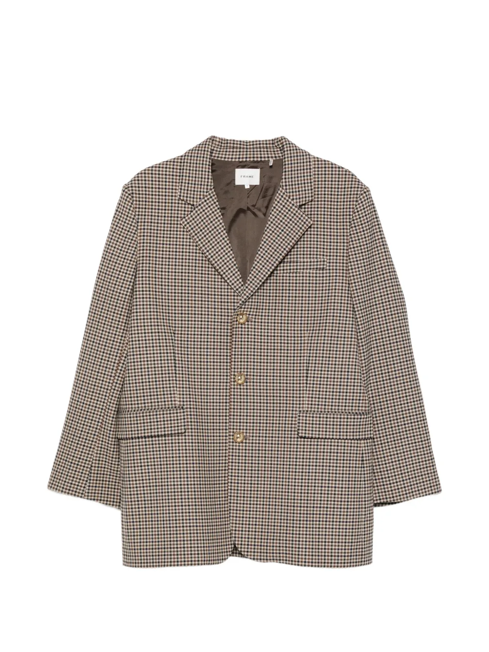FRAME notched-lapel jacket - Marrone