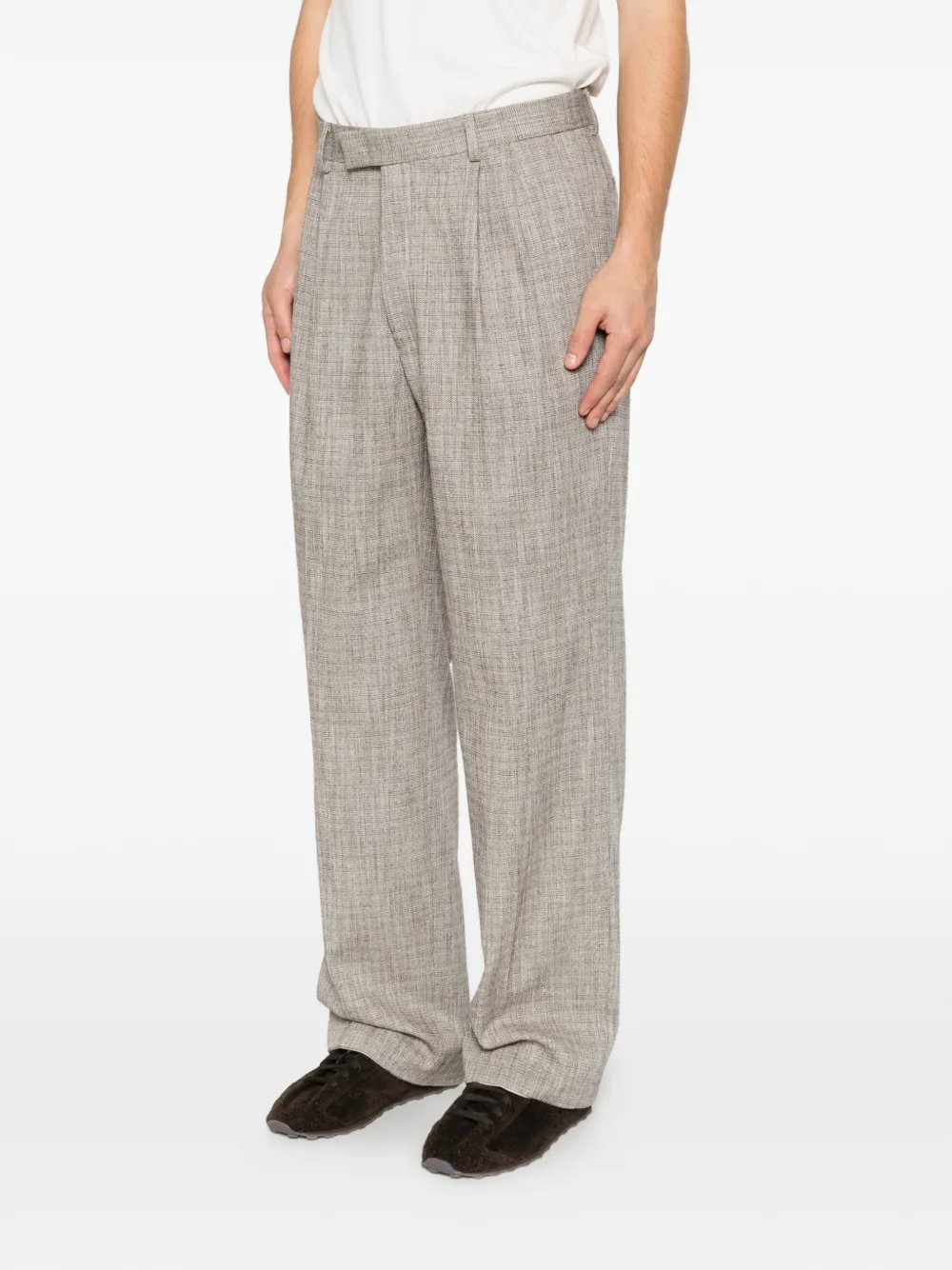 Karl Lagerfeld Broek met plooien Bruin