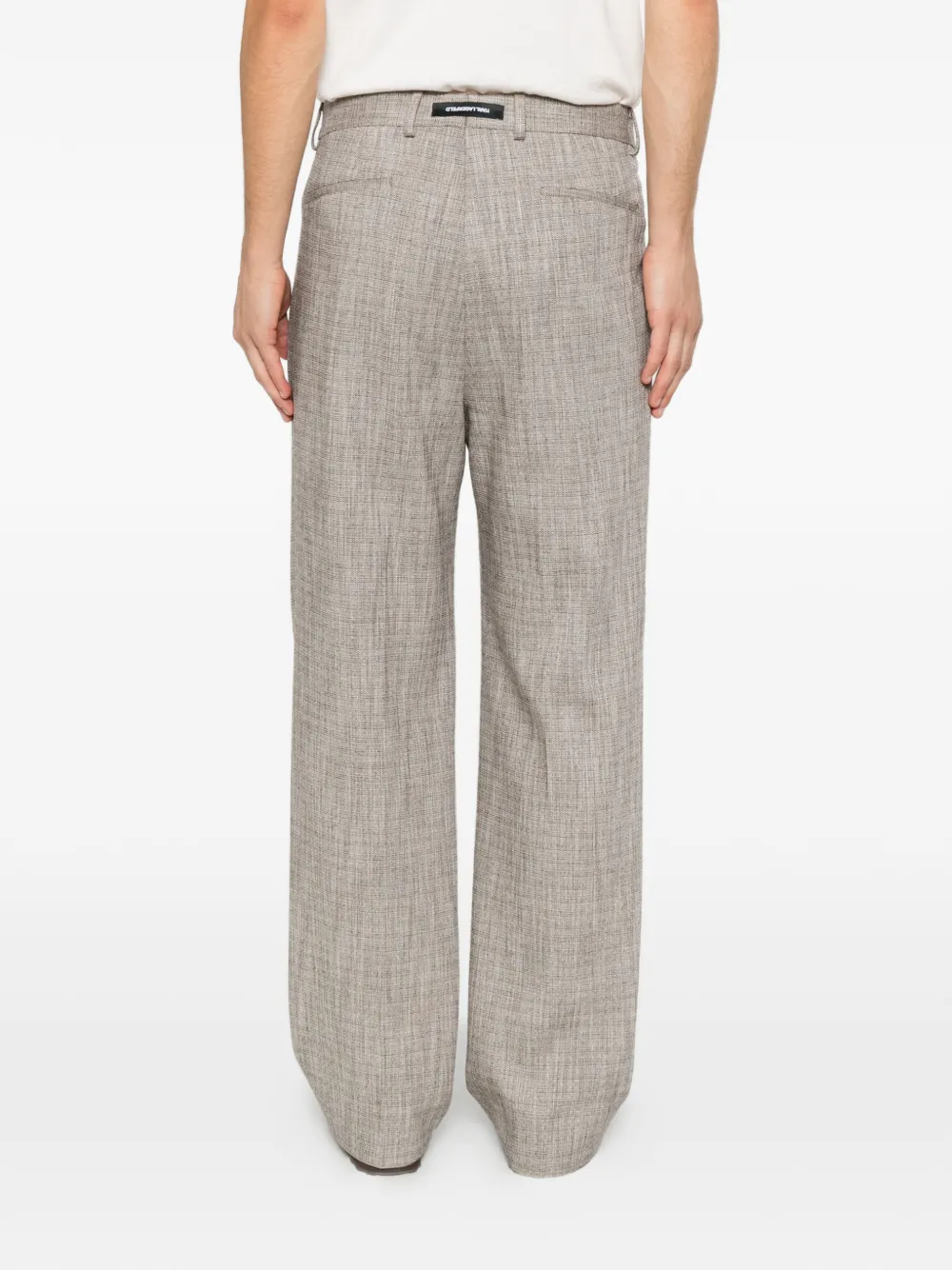 Karl Lagerfeld Broek met plooien Bruin