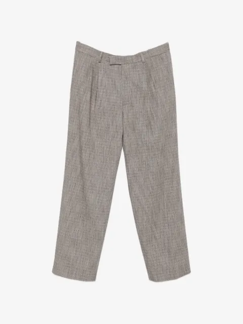 Karl Lagerfeld pleated-design trousers