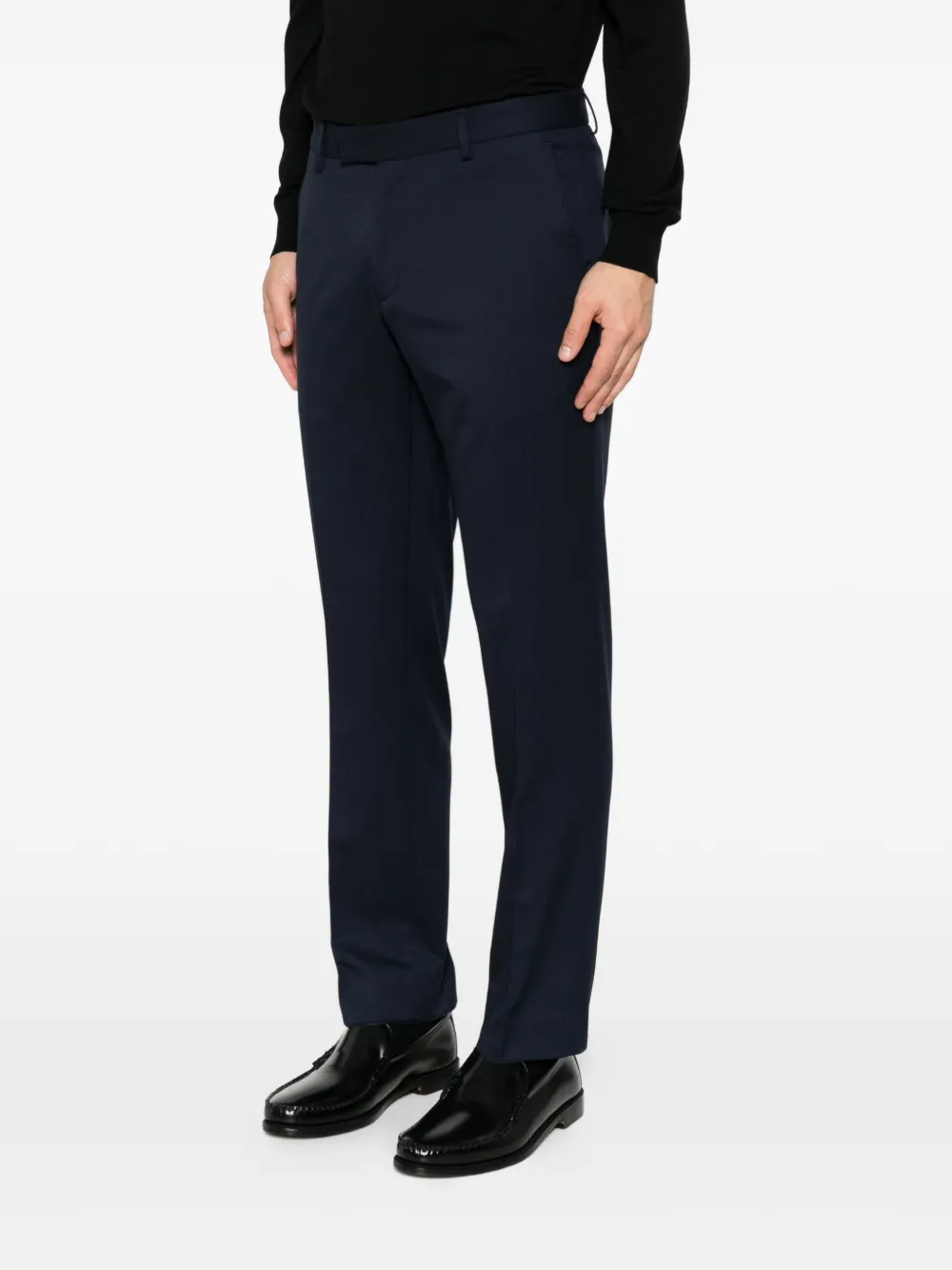 Karl Lagerfeld Geplooide pantalon Blauw